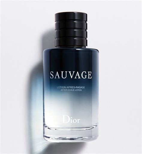 christian dior sauvage after shave.